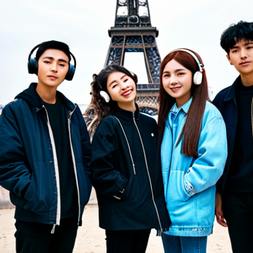 Home 17 BTS Dynamite 빌보드 차트 1위 스토리 - K-Pop's Global Reach**
"A diverse group of teenagers, fully clothed in trendy, modest Parisian stre...