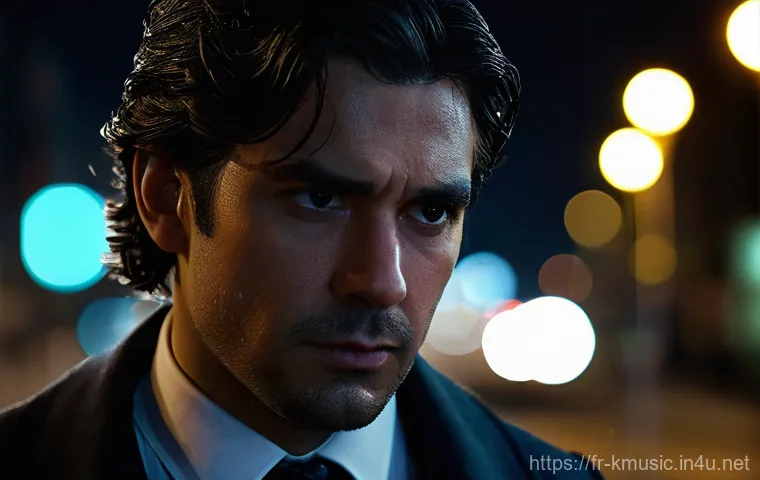 김범수 보고싶다 드라마 인기 이유 - **Prompt 1: A Melancholic Reunion in the Rain**
    "A young couple, a man and a woman in their late...